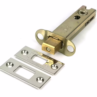 Polished Nickel 4" Heavy Duty Tubular Deadbolt