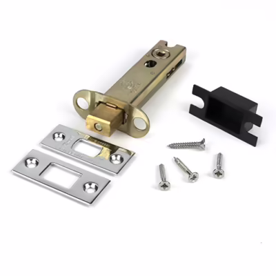 Polished Chrome 4" Heavy Duty Tubular Deadbolt - Image 3