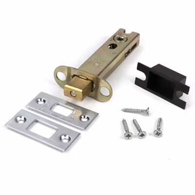 Satin Chrome 4" Heavy Duty Tubular Deadbolt - Image 3