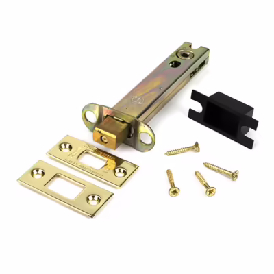 Polished Brass 5" Heavy Duty Tubular Deadbolt - Image 3