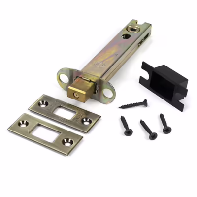 Aged Brass 5" Heavy Duty Tubular Deadbolt - Image 3