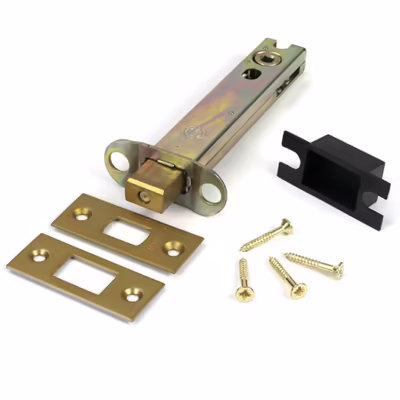 Satin Brass 5" Heavy Duty Tubular Deadbolt - Image 3