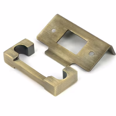 Aged Brass 1/2" Rebate Kit for Deadbolt