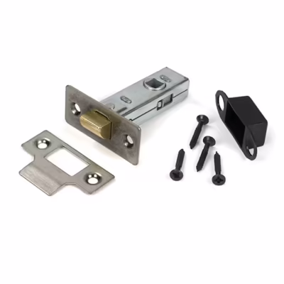 Pewter 2 1/2" Tubular Mortice Latch - Image 3