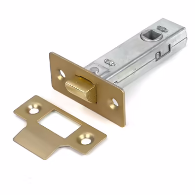 Satin Brass 3" Tubular Mortice Latch