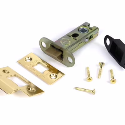 Polished Brass 3" Heavy Duty Latch - Image 3