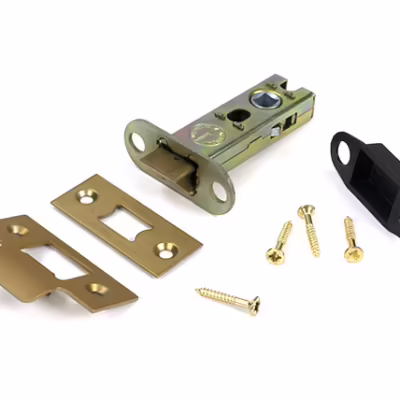Satin Brass 3" Heavy Duty Latch - Image 3
