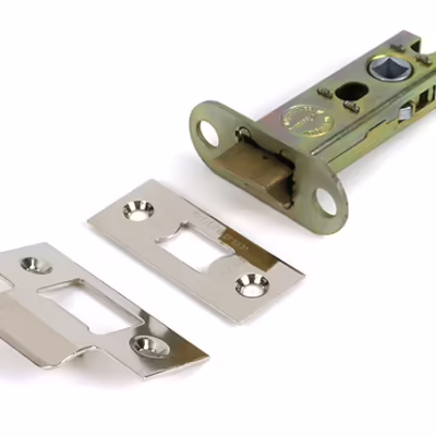 Polished Nickel 3" Heavy Duty Latch