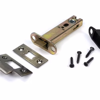 Aged Brass 4" Heavy Duty Latch - Image 3