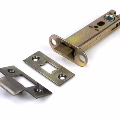 Aged Brass 4" Heavy Duty Latch