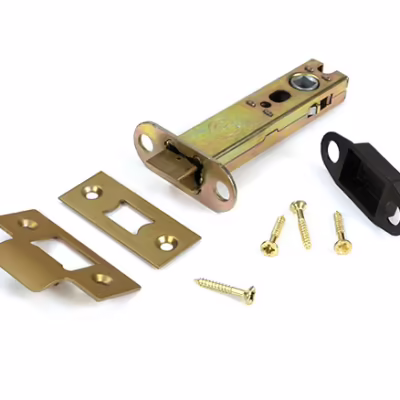 Satin Brass 4" Heavy Duty Latch - Image 3