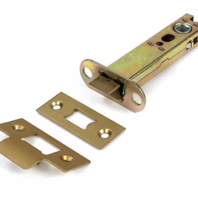 Satin Brass 4" Heavy Duty Latch
