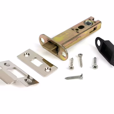 Polished Nickel 4" Heavy Duty Latch - Image 3