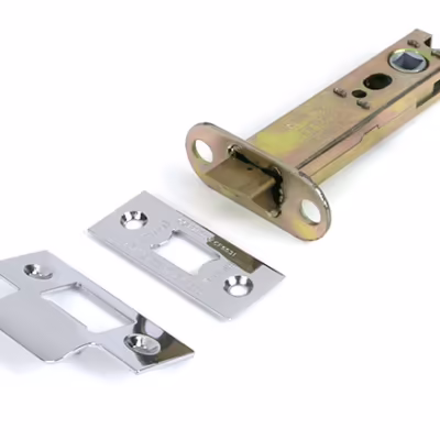 Polished Chrome 4" Heavy Duty Latch