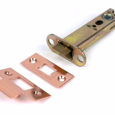 Polished Bronze 4" Heavy Duty Latch
