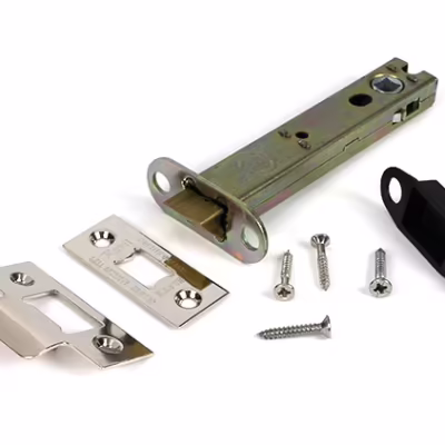 Polished Nickel 5" Heavy Duty Latch - Image 3