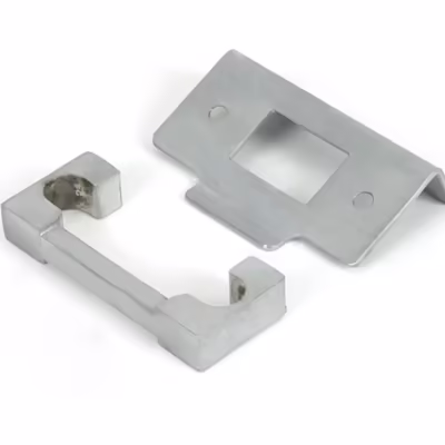 Satin Chrome 1/2" Rebate Kit for Heavy Duty Latch