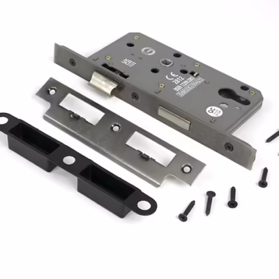 Pewter Euro Din Sash Lock - 60mm Backset/72mm Centre - Image 3