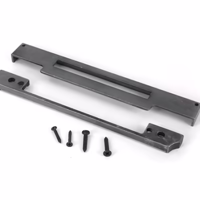 Pewter 1/2" Rebate Kit for Euro Din Sash Lock - Image 3