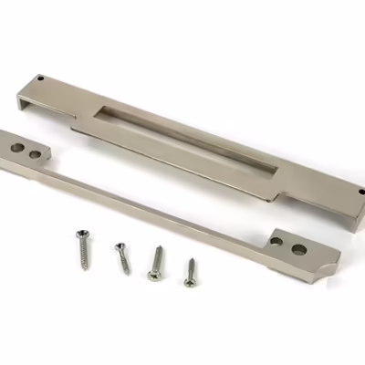 Polished Nickel 1/2" Rebate Kit for Euro Din Sash Lock - Image 3