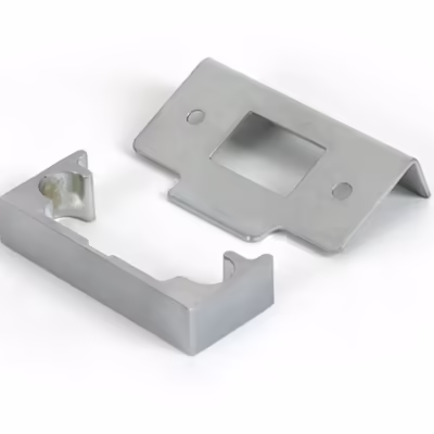 Satin Chrome 1/2" Rebate Kit for Tubular Mortice Latch
