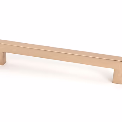 Polished Bronze Albers Pull Handle - Medium