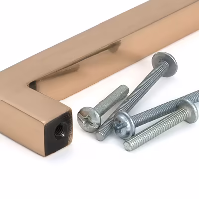 Polished Bronze Albers Pull Handle - Large - Image 5