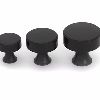 Aged Bronze Scully Cabinet Knob - 38mm - Image 6