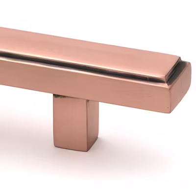 Polished Bronze Scully Pull Handle - Small - Image 3