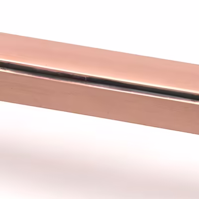 Polished Bronze Scully Pull Handle - Small - Image 4