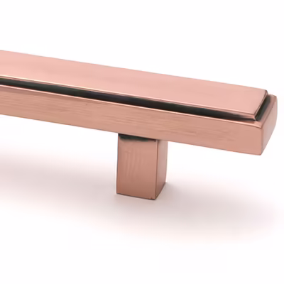 Polished Bronze Scully Pull Handle - Medium - Image 3