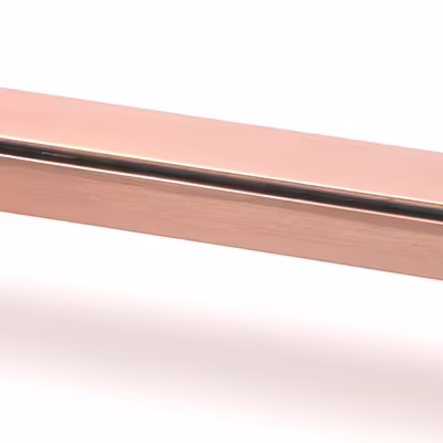 Polished Bronze Scully Pull Handle - Medium - Image 4