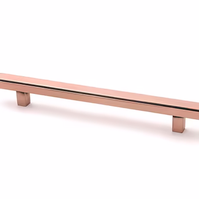 Polished Bronze Scully Pull Handle - Medium