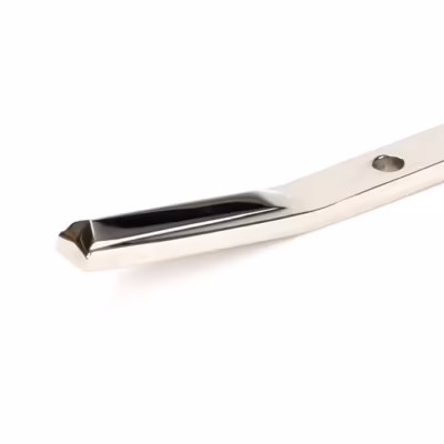 Polished Nickel Art Deco 12" Stay - Image 3