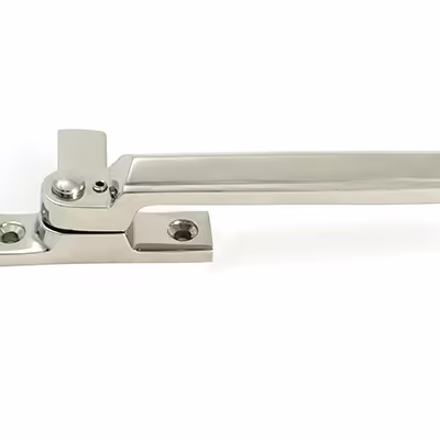 Polished Nickel Locking Art Deco Fastener - LH - Image 4
