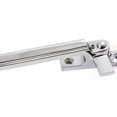 Polished Chrome Locking Art Deco Fastener - LH - Image 3