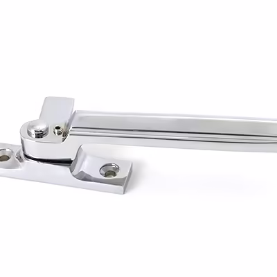 Polished Chrome Locking Art Deco Fastener - LH - Image 4