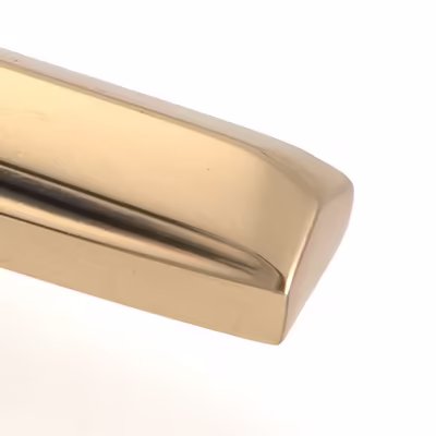 Polished Bronze Locking Art Deco Fastener - LH - Image 5
