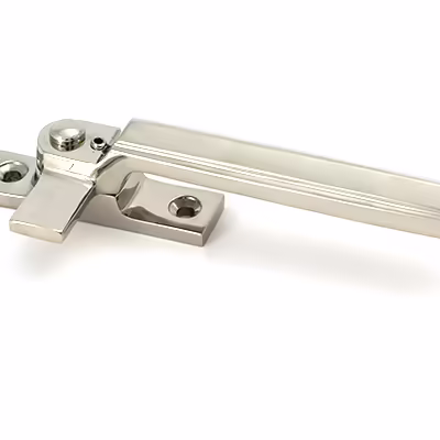 Polished Nickel Locking Art Deco Fastener - RH - Image 3