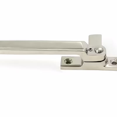 Polished Nickel Locking Art Deco Fastener - RH - Image 4