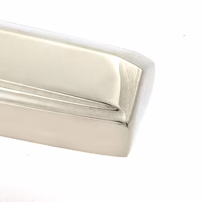 Polished Nickel Locking Art Deco Fastener - RH - Image 5