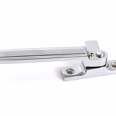 Polished Chrome Locking Art Deco Fastener - RH - Image 4