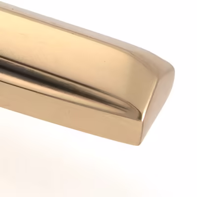 Polished Bronze Locking Art Deco Fastener - RH - Image 5