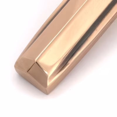 Polished Bronze Night-Vent Locking Art Deco Fastener - Image 7