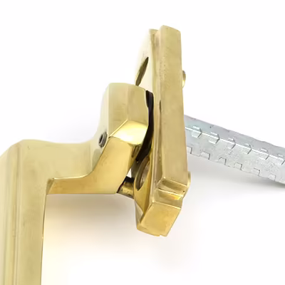 Polished Brass Art Deco Espag - LH - Image 5