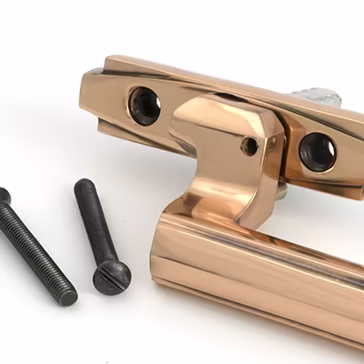 Polished Bronze Art Deco Espag - LH - Image 4