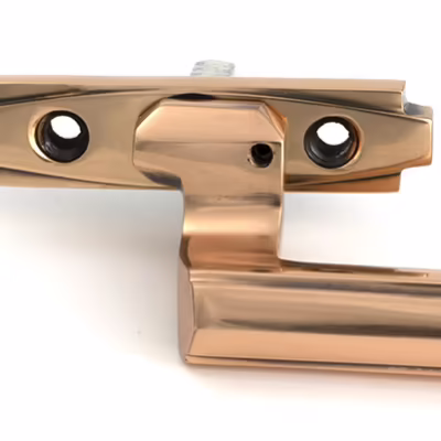 Polished Bronze Art Deco Espag - LH - Image 6