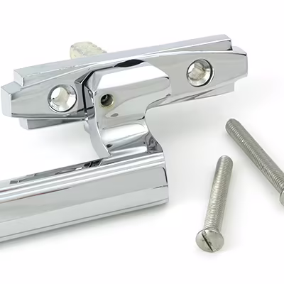 Polished Chrome Art Deco Espag - RH - Image 4