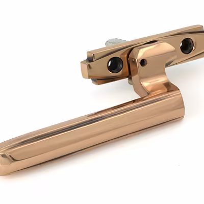 Polished Bronze Art Deco Espag - RH - Image 3