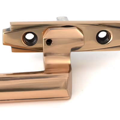 Polished Bronze Art Deco Espag - RH - Image 6